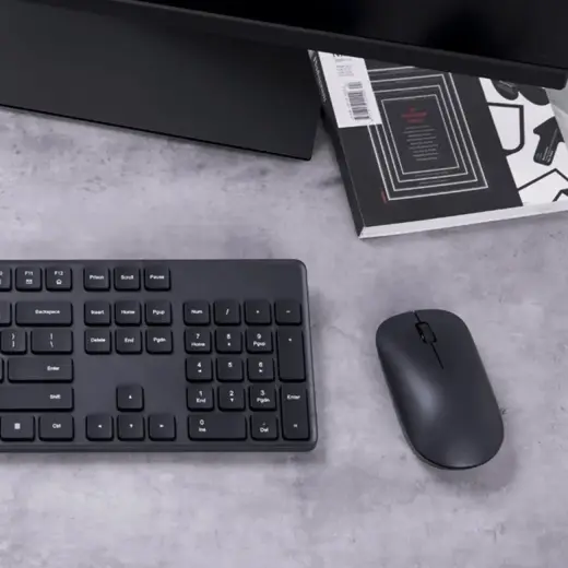 Xiaomi 2v1 bezvadu tastatūras un peles komplekts 2.4Ghz melns (BHR6100GL) Foto 13