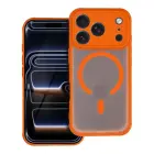 FULL MATTE MAG COVER phone case with MagSafe support for iPhone 16 Pro orange — Photo 1