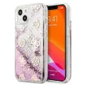 Guess GUHCP13SLGPEPI iPhone 13 mini 5,4" różowy|pink hardcase Peony Liquid Glitter Фото num