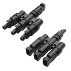 Qoltec Solar Connector | MC4 connector | Type T | 1000V | 30A Фото num