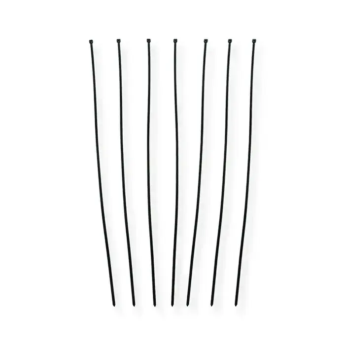 Qoltec Self-locking cable tie | 4.8*500mm | 50 pcs. | Nylon66 | UV | Black Foto 6