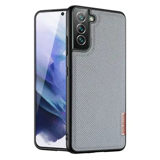 Dux Ducis Fino case is made of nylon material for Samsung Galaxy S22 + (S22 Plus) blue Photo
