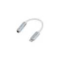 Setty adapter Lightning - audio jack 3,5mm white Фото num