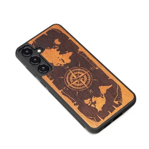 Bewood case for Samsung Galaxy S24 Plus Compass Merbau Foto 3