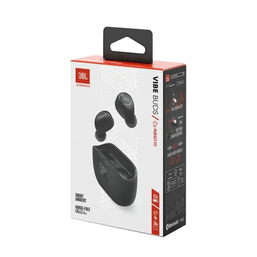 JBL Headphones In-Ear InEar Wave Buds black Schwarz (JBLWBUDSBLK) Foto 10