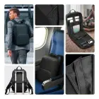 Wozinsky Premium Waterproof Laptop Backpack - Black — Foto 2