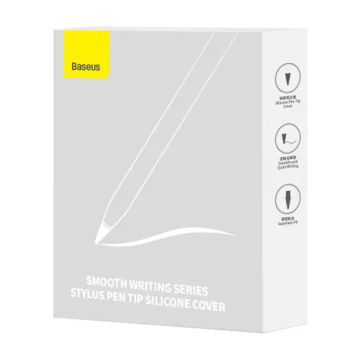 Baseus replaceable silicone tips for a stylus 12pcs. white (soft) Foto 6