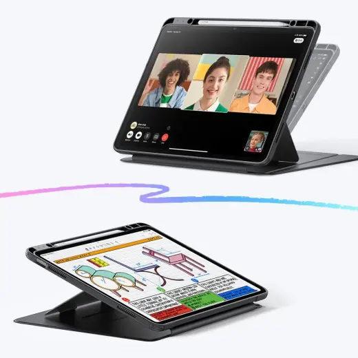 ESR FLIP HYBRID IPAD AIR 13" 1 | 2 | 2024-2025 BLACK Фото num