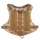 Dog harness TACTICAL size S brown — Foto 5