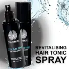 Crazy Bull Hair Tonic for Men - Cooling Hair Growth Spray with Castor Oil & Menthol - Hydrating Anti Frizz Heat Protection Spray for Oily & Dry Scalp  Foto 3