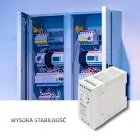 Qoltec DIN rail power supply | 60W | 24V | 2.5A | White | Slim Foto 3