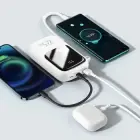 Baseus Power Bank 20000mAh Qpow Pro - USB + Type C - PD 22,5W with Type C cable (PPQD060302) white (damaged packaging) Foto 9