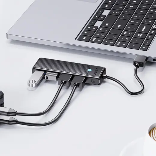 Orico PAPW4A-C3 USB-A Hub Docking Station 4x USB-A 3.0 - Black Фото num