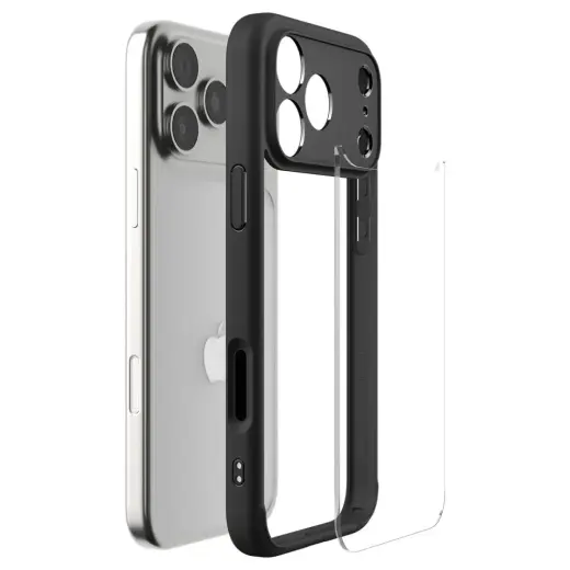 Spigen Ultra Hybrid Case for iPhone 17 Pro Max - Matte Black Foto 7