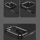 Benks Magnetic Armor Air Kevlar 600D maciņš telefonam iPhone 17 Pro melns — Foto 9