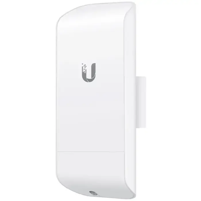 Ubiquiti NanoStation LocoM5, 5 GHz, 150+ Mbps, range 10+ km, 13 dBi, Pole Mounting kit included, Power method - Passive Power over Ethernet,airMAX,EU