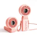 Jisulife Handheld Fan Life7 3600mAh Portable USB Fan - Pink Photo