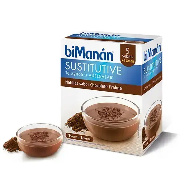Bimanán Sustitutive Praline Custard 5 Units