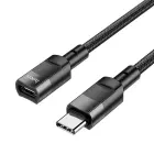 HOCO U107 адаптер USB-C на USB-C | чёрный — Фото 5