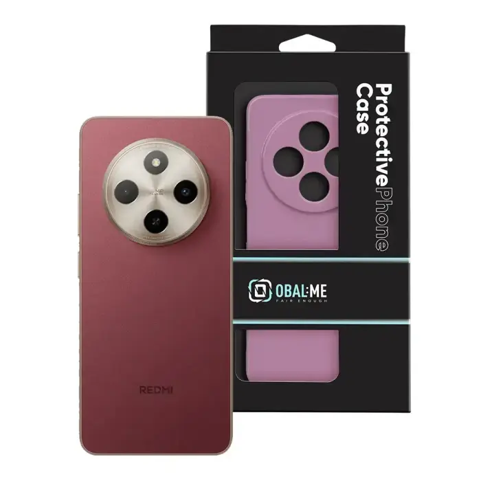 OBAL:ME Glossy Cover for Xiaomi Redmi 17C 4G Orchid