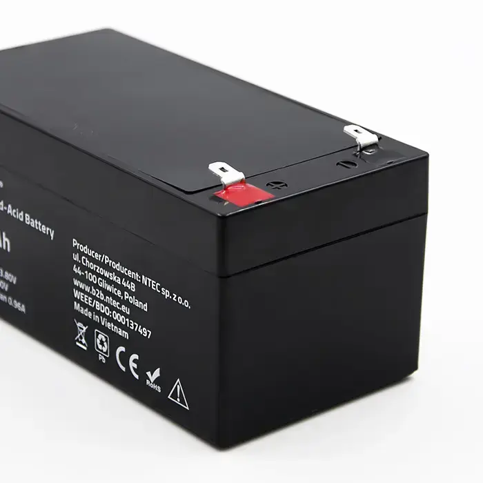 Qoltec AGM battery | 12V | 3.3Ah | Maintenance-free | Efficient| LongLife | for UPS, scale, cash register Foto 4