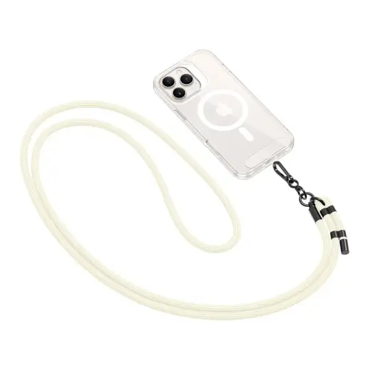 Tech-Protect C1S Rope Crossbody Strap Leash - White Фото num