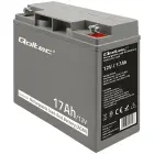 Qoltec AGM battery | 12V | 17Ah | Maintenance-free | Efficient| LongLife | for UPS, scooter Foto 9