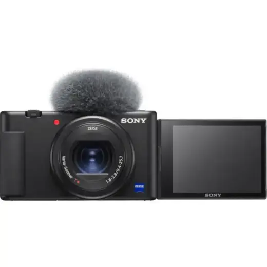 Sony Camera Compact VLog ZV-1AB ZV1AB black Schwarz (ZV1AB CE3) SONYCE3) SONY CE3) Photo