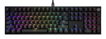 Klaviatūra Genesis Thor 404 RGB Black Outemu Peach Silent
