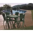 Dārza krēsls Santorini bēšs Foto 2