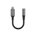 Forever adapter audio AJL-01 jack 3,5 mm - Lightning black Фото num