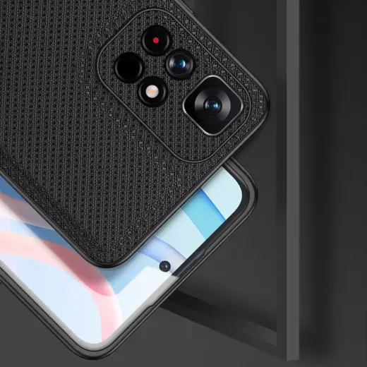 Dux Ducis Fino case cover covered with nylon material Poco M4 Pro 5G black Photo