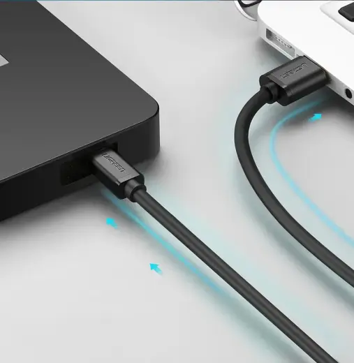 Ugreen 10355 провод для передачи данных и зарядки | USB-A на Mini USB | 1m | черный Фото num