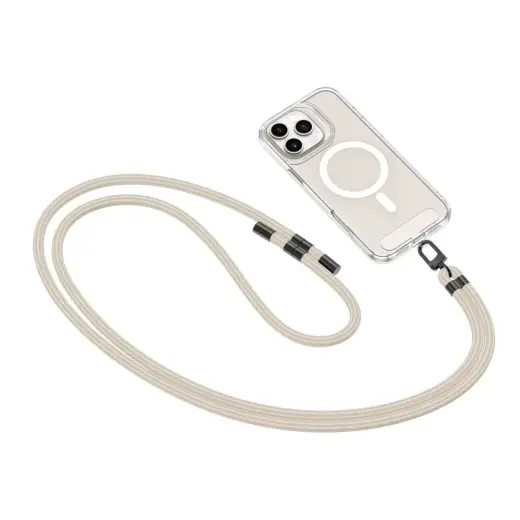 TECH-PROTECT C7S ROPE CROSSBODY STRAP TAUPE|BLACK Фото num