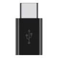 Fusion Universāls Adapteris Micro USB uz Type-C (USB-C) USB Savienojums Melns Foto 4