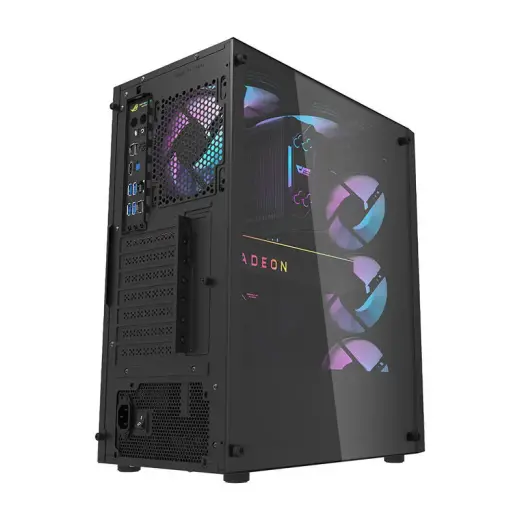 Darkflash DK351 computer case + 4 fans (black) Foto 5