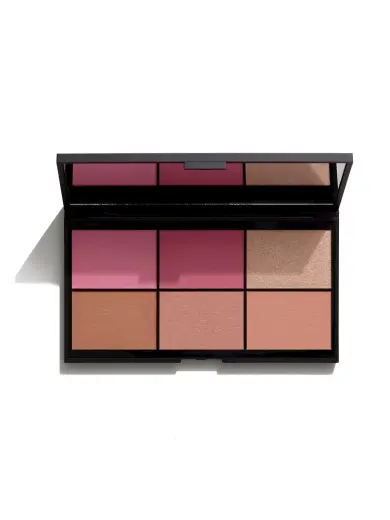 Gosh, Mix & Match, Multi-use, Face Palette, 001, 6 Shades, 16 g