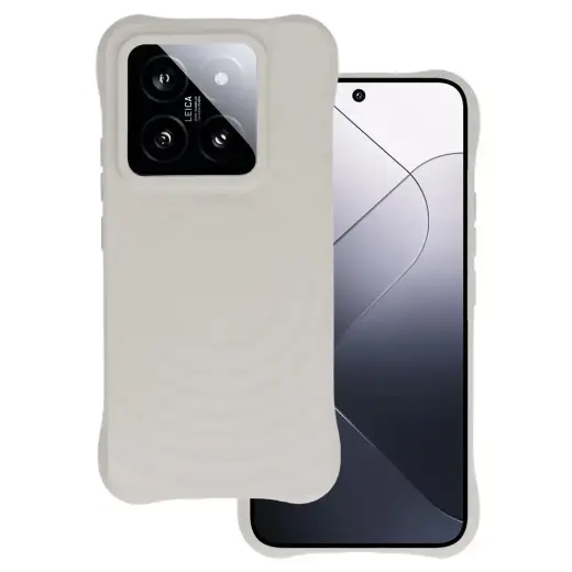 Tel Protect Wave Magsafe Case for Xiaomi 14 Pro grey