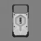 UAG Pathfinder Clear MagSafe Case for iPhone 17 Pro Max - White and Gray Photo