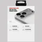 Camera Lens Glass Skinarma Sonix Full Aluminium for iPhone 17 Pro Max silver Foto 3