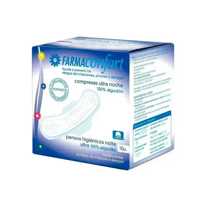 Farmaconfort Wings Night Pads 10U