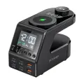 Blitzwolf BW-FW10 alarm clock with charger 2xUSB-A, 4xUSB-C, 240W Foto 1