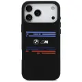 BMW M Silicon Horizontal Line MagSafe Case for iPhone 17 Pro Max Black Foto 3