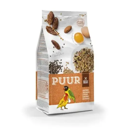 Barība zaļspārnīšiem : Witte Molen Puur LOVEBIRD 750g Foto 3