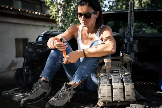 Tactical Recce 3:20 cable for Apple Watch Black|Grey Foto 2