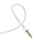 Cable AUX Jack 3,5 mm to Jack 3,5 mm Hoco 1 m UPA19 silver Photo