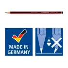 Zīmulis STAEDTLER TRADITION HB sarkans korpuss Foto 8