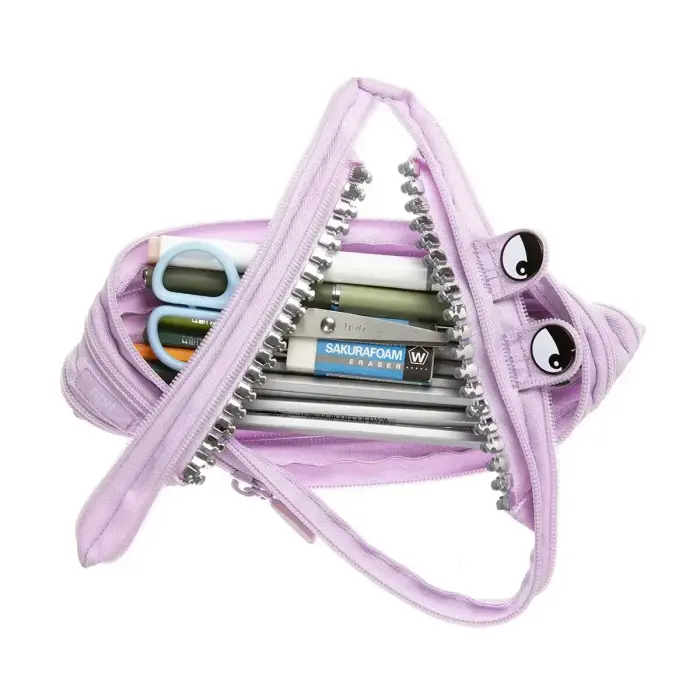 Penālis ZIPIT Grillz Monster Pouch, ceriņu krāsa Foto 3