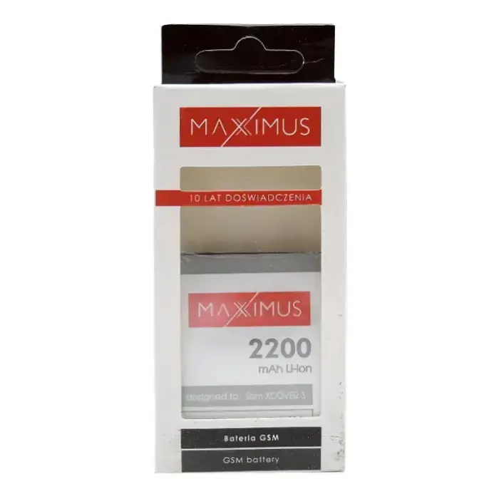 BATTERY MAXXIMUS SAM XCOVER 3 2200 mAh  LI-ION EB-BG388BBE Фото num