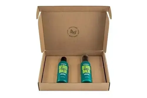 Men Rock Beardy Beloved Beard Kit  Beard Care  Sicilian Lime  2 Pc Foto 2